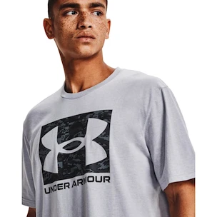 Pánske tričko Under Armour   ABC CAMO BOXED LOGO SS-GRY