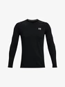 Pánske tričko Under Armour ColdGear Fitted Crew-BLK