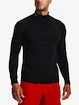 Pánske tričko Under Armour ColdGear Rush Mock-BLK XXL