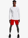 Pánske tričko Under Armour  Fitted Crew-WHT