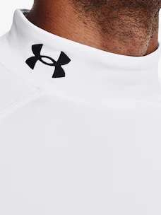 Pánske tričko Under Armour  Fitted Mock-WHT