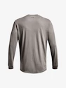 Pánske tričko Under Armour  GRID GEOMETRIC LOGO LS-GRY