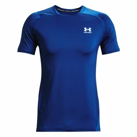 Pánske tričko Under Armour HeatGear Armour Fitted SS Tech Blue