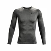 Pánske tričko Under Armour HeatGear Comp LS Grey