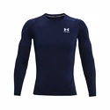 Pánske tričko Under Armour HeatGear Comp LS Midnight Blue