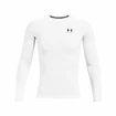 Pánske tričko Under Armour HeatGear Comp LS White