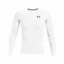 Pánske tričko Under Armour HeatGear Comp LS White