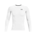 Pánske tričko Under Armour HeatGear Comp LS White XXL