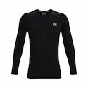 Pánske tričko Under Armour HeatGear Fitted LS Black