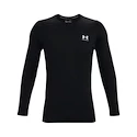 Pánske tričko Under Armour HeatGear Fitted LS Black XXL