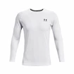 Pánske tričko Under Armour HeatGear Fitted LS White