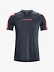 Pánske tričko Under Armour HeatGear Nov Fitted SS-GRY