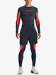 Pánske tričko Under Armour HeatGear Novelty LS-GRY