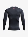 Pánske tričko Under Armour HeatGear Novelty LS-GRY