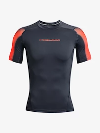 Pánske tričko Under Armour HeatGear Novelty SS-GRY