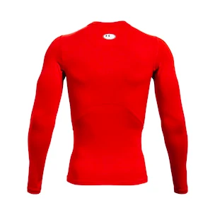 Pánske tričko Under Armour  HG Armour Comp LS-RED