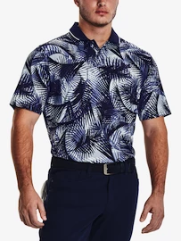 Pánske tričko Under Armour Iso-Chill Grphc Palm Polo-NVY