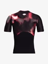 Pánske tričko Under Armour  IsoChill Prtd Comp SS-BLK