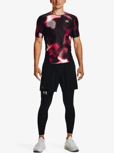 Pánske tričko Under Armour  IsoChill Prtd Comp SS-BLK XS