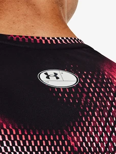 Pánske tričko Under Armour  IsoChill Prtd Comp SS-BLK XS