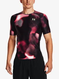 Pánske tričko Under Armour IsoChill Prtd Comp SS-BLK