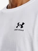 Pánske tričko Under Armour  LOGO EMB HEAVYWEIGHT SS-WHT