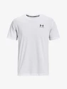 Pánske tričko Under Armour  LOGO EMB HEAVYWEIGHT SS-WHT