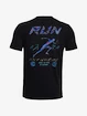 Pánske tričko Under Armour  RUN ANYWHERE TEE v2-BLK