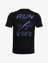 Pánske tričko Under Armour  RUN ANYWHERE TEE v2-BLK