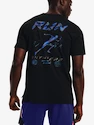 Pánske tričko Under Armour  RUN ANYWHERE TEE v2-BLK