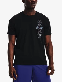 Pánske tričko Under Armour RUN ANYWHERE TEE v2-BLK