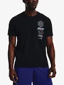 Pánske tričko Under Armour  RUN ANYWHERE TEE v2-BLK XXL