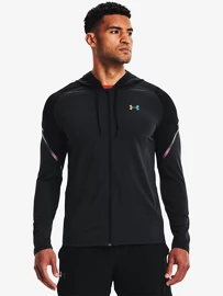 Pánske tričko Under Armour Rush FZ Hoodie-BLK