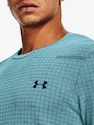 Pánske tričko Under Armour  Seamless Grid SS-BLU