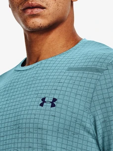 Pánske tričko Under Armour  Seamless Grid SS-BLU S