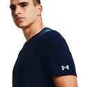 Pánske tričko Under Armour  Seamless Wordmark SS Dark Blue