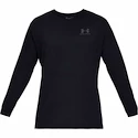 Pánske tričko Under Armour  SPORTSTYLE LEFT CHEST LS Black