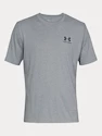 Pánske tričko Under Armour  Sportstyle Left Chest Ss Grey