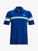 Pánske tričko Under Armour  T2G Color Block Polo-BLU