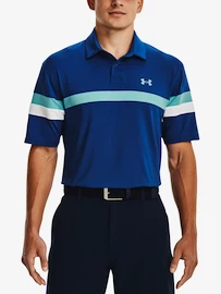 Pánske tričko Under Armour T2G Color Block Polo-BLU