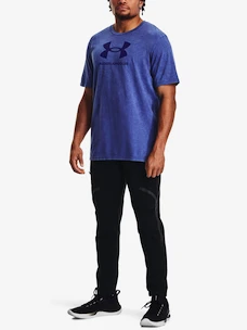 Pánske tričko Under Armour  WASH TONAL SPORTSTYLE SS-BLU S