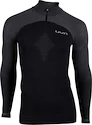 Pánske tričko UYN  Running Alpha OW Shirt LS Zip Up black/grey S