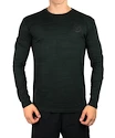 Pánske tričko Virtus  Joker Melange LS Tee Dark Green M