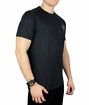 Pánske tričko Virtus  Opal Melange SS Logo Tee Black