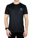 Pánske tričko Virtus  Opal Melange SS Logo Tee Black