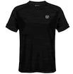 Pánske tričko Virtus  Opal Melange SS Logo Tee Black S