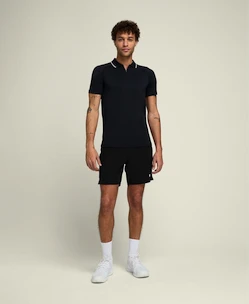 Pánske tričko Wilson  M Team Seamless Polo 2.0 Black