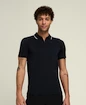 Pánske tričko Wilson  M Team Seamless Polo 2.0 Black XL