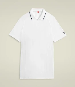 Pánske tričko Wilson  M Team Seamless Polo 2.0 Bright White