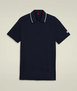 Pánske tričko Wilson  M Team Seamless Polo 2.0 Classic Navy